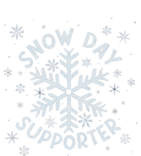 Snow Day Supporter Snowflake Winter Let It Snow  Tall Hoodie