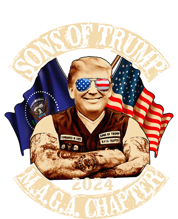 Sons of Trump Maga Chapter 2024  Coaster