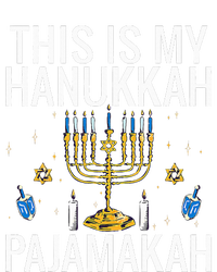 This Is My Hanukkah Pajamakah Menorah Chanukah Pajamas PJs  Kids Long Sleeve Shirt