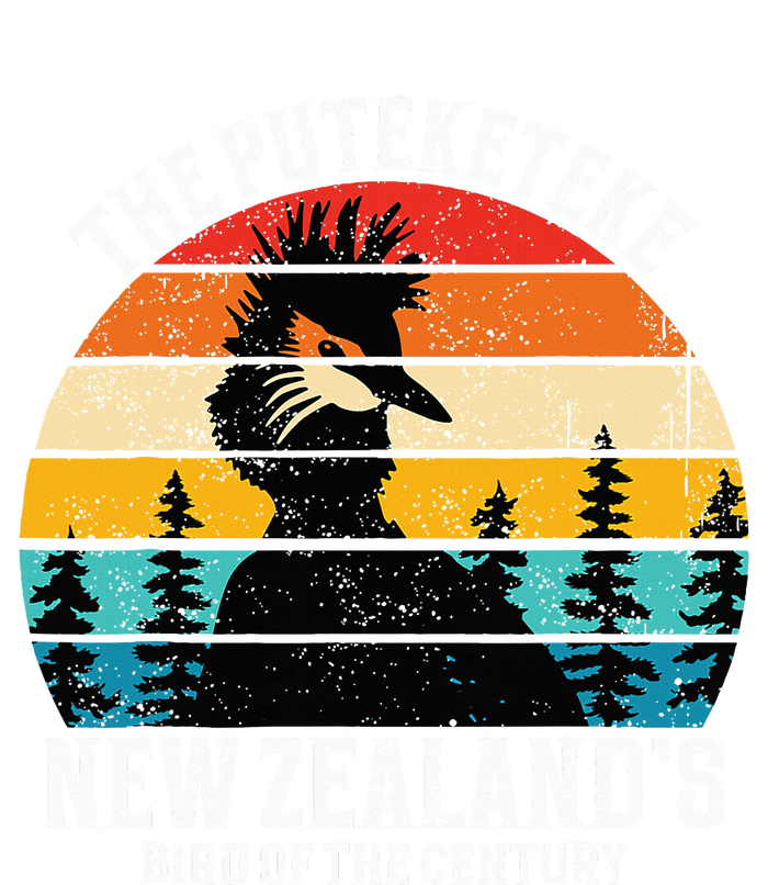 Funny Puteketeke New Zealand's Bird Of The Century Vintage  T-Shirt