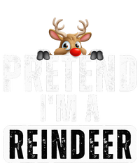 pretend im a reindeer Easy Christmas Costume  Magnet