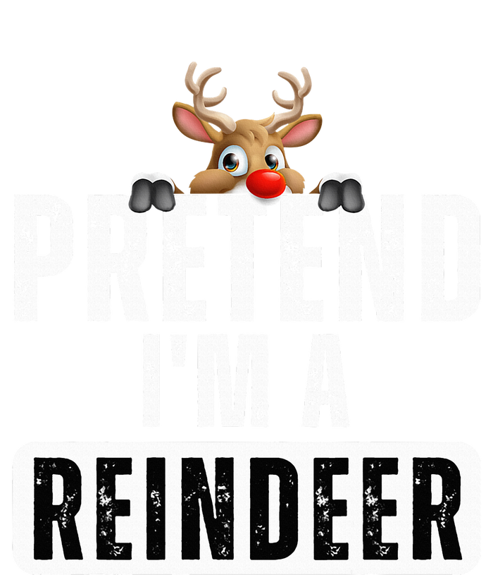 pretend im a reindeer Easy Christmas Costume  Magnet