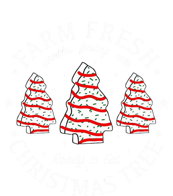 Farm Fresh Christmas Tree Cakes Funny Tree Farm Xmas Pajamas Women's T-Shirt