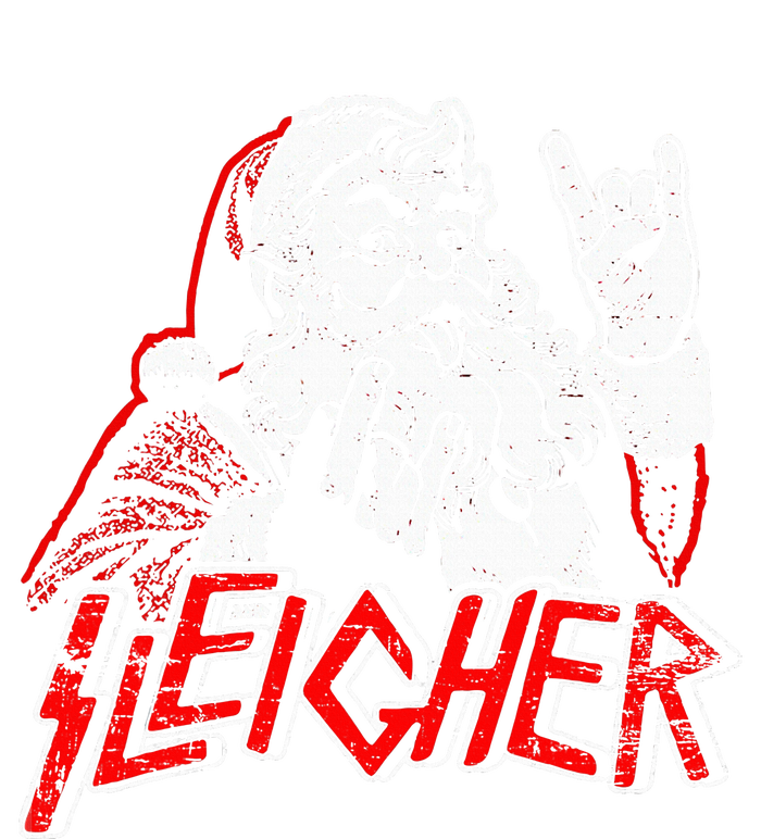 Sleigher Hail Santa Heavy Metal Christmas Rock Xmas Art  Doggie Tank