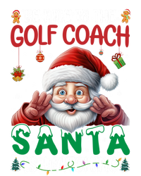 Be Nice To Golf Coach Santa Is Watching Christmas Golf Coach Meaningful Gift T-Shirt