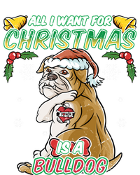 All I Want For Christmas Is A Bulldog Santa Claus Dog Xmas Gift Short Acrylic Beanie