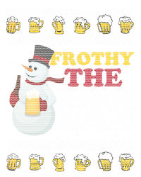 Beer Ipa Craft Beer Ugly Christmas Funny Frothy The Snow Gift Button