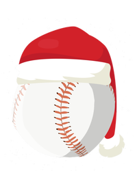 Christmas Baseball Ball Santa Claus Hat Xmas Catcher Pitcher Gift Poster