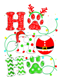 Christmas Ho Ho Ho Dog Paw Gift For Dog Lover Funny Xmas Cute Gift Kids Hoodie