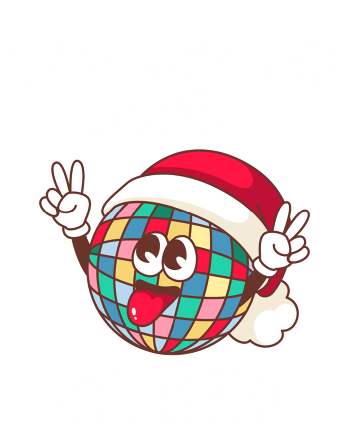 Christmas Lets Get The Party Started Holiday Festivities Cute Gift Ladies Essential Tank