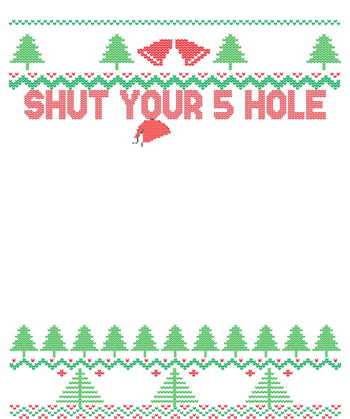 Shut Your 5 Hole Christmas Doggie Tank