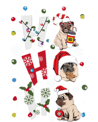 Hot Ho Ho Dogs Merry Christmas Funny Gift Women's Flannel Pajama Set