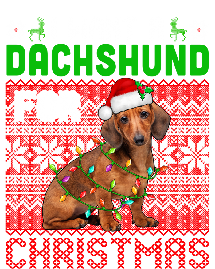 I Want A Dachshund For Christmas Santa Dog Lover Owner Gift Kids Sweatshirt