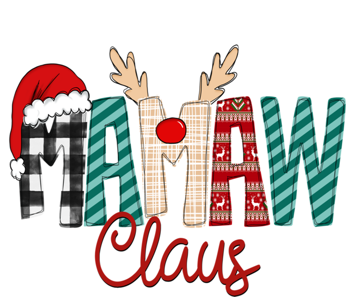 Mamaw Claus Xmas Happy Family New Santa Claus Christmas Gift Short Acrylic Beanie