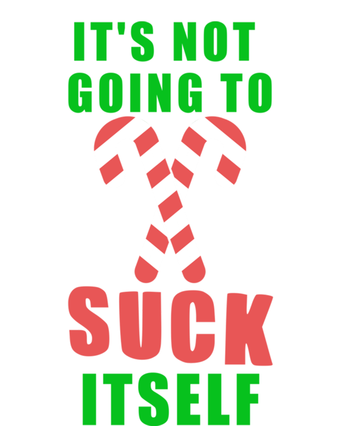 Its Not Going To Suck Itself Funny Inappropriate Xmas Great Gift Women's V-Neck T-Shirt