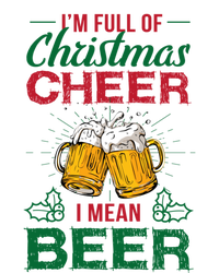 IM Full Of Christmas Cheer I Mean Beer Funny Christmas Gift Mousepad