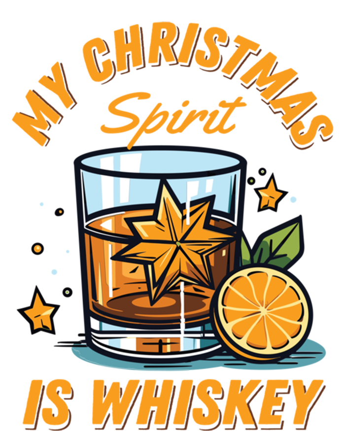 My Christmas Spirit Is Whiskey Christmas Gift Tie Dye Hoodie