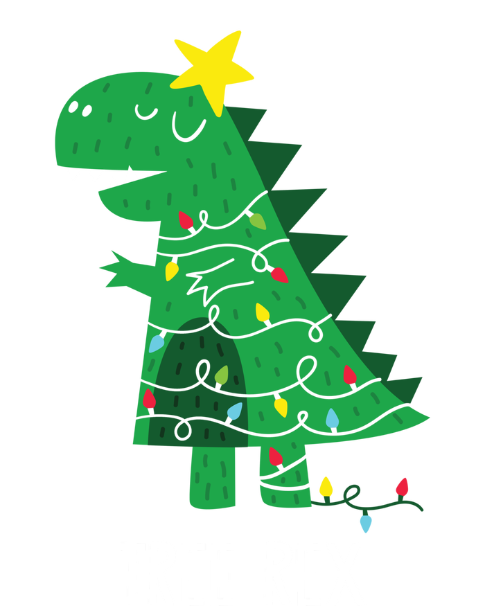 Tree Rex Christmas Gift T Rex Dinosaur Christmas Gift Premium T-Shirt