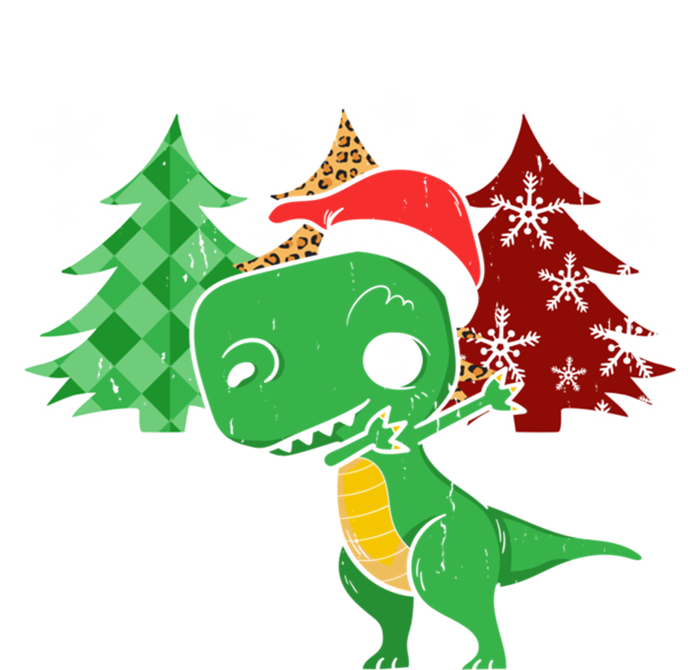 Tree Rex Funny Dinosaur Christmas Santa Hat Xmas Tree Gift Sweatshirt