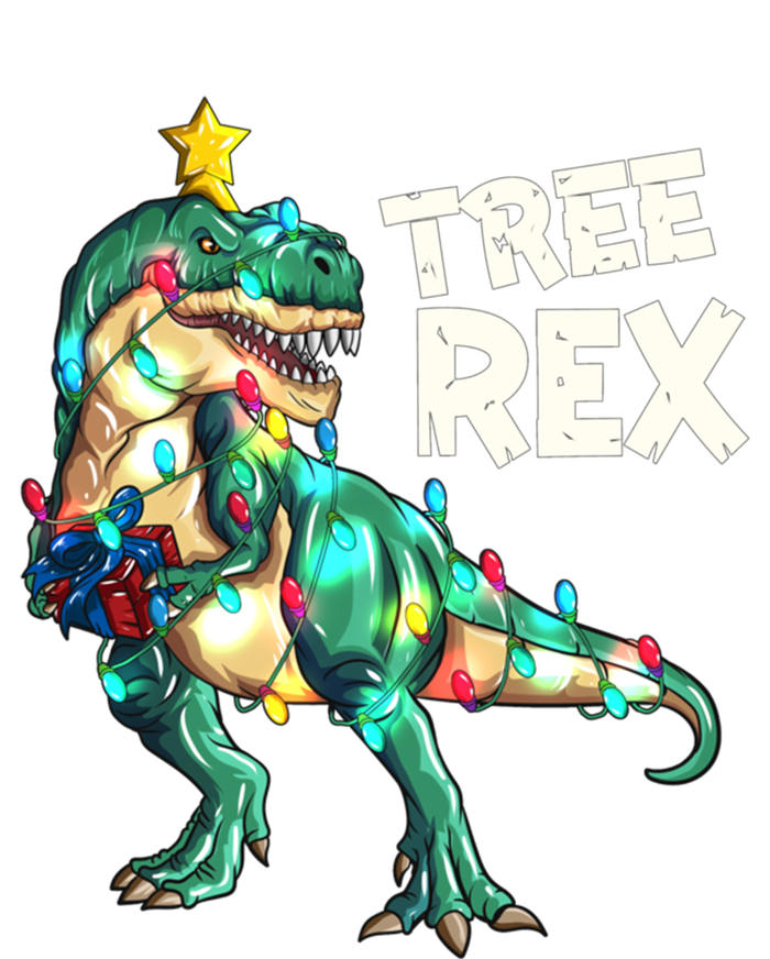 X Mas Christmas Trex Tyrannosaurus Christmas Tree Rex Gift T-Shirt