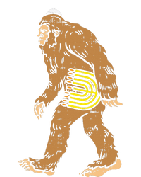 Jewish Bigfoot Sasquatch Carry Menorah Funny Hanukkah Gift  Impact Tech Backpack