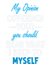 My Opinion Offended You Adult Humor Novelty Short Acrylic Beanie