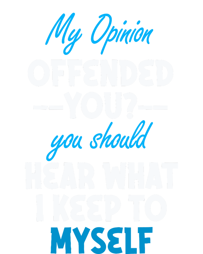 My Opinion Offended You Adult Humor Novelty Short Acrylic Beanie