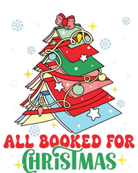 All Booked For Christmas Groovy Christmas Book Tree Squad 7-Panel Snapback Hat