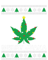 Merry Juana 420 Cannabis Weed Marijuana Ugly Christmas Sweatshirt Cinch Pack Bag