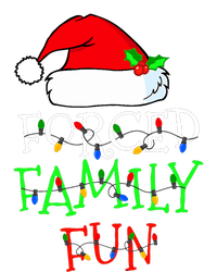 Forced Family Fun Sarcastic Christmas Pajama Family Funny T-Shirt