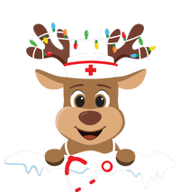 Christmas Nurse Love Nicu Rn Er Santa Reindeer Nurse Hat Elf T-Shirt