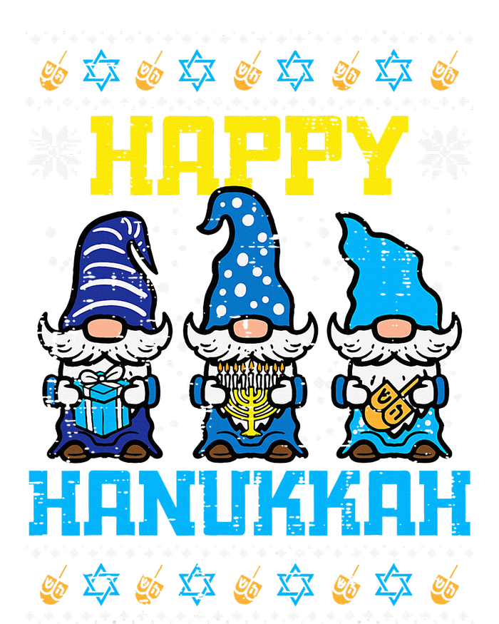 Happy Hanukkah Gnomes Ugly Chanukah Jewish  T-Shirt