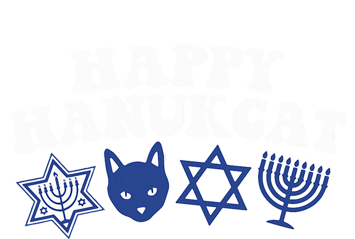 Happy Hanukkah Hanukcat Jewish Costume Menorah Cat Mom Dad  Women's Perfect Tri Tunic Long Sleeve Shirt