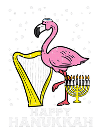 Hanukkah Flamingo Harp Chanukah Jewish  Hooded Wearable Blanket