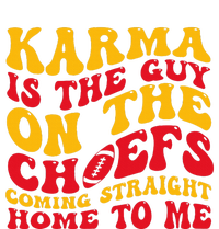 Retro Groovy Karma Is the Guy on the Chief  T-Shirt