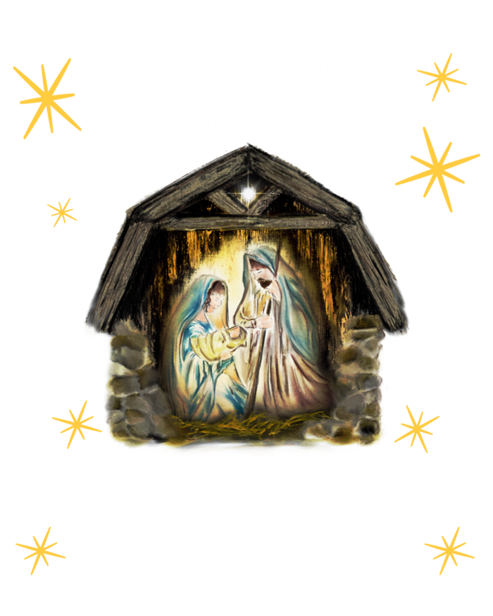 Christmas Nativity Jesus Is The Reason For The Season Ger Gift Toddler Hoodie