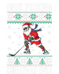 Funny Santa Claus Christmas Ice Hockey Ugly Sweater Meaningful Gift T-Shirt