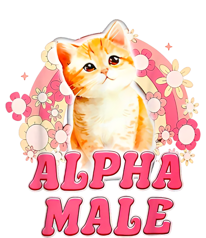 Alpha Male Cat Kitten Funny Insulated Varsity Jacket