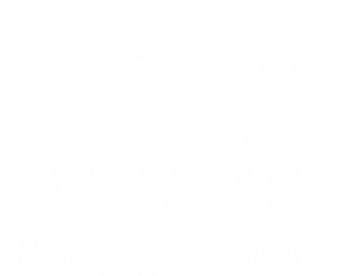 Funny Vintage Ugly Xmas Holiday Merry Drunk IM Christmas Great Gift Canvas