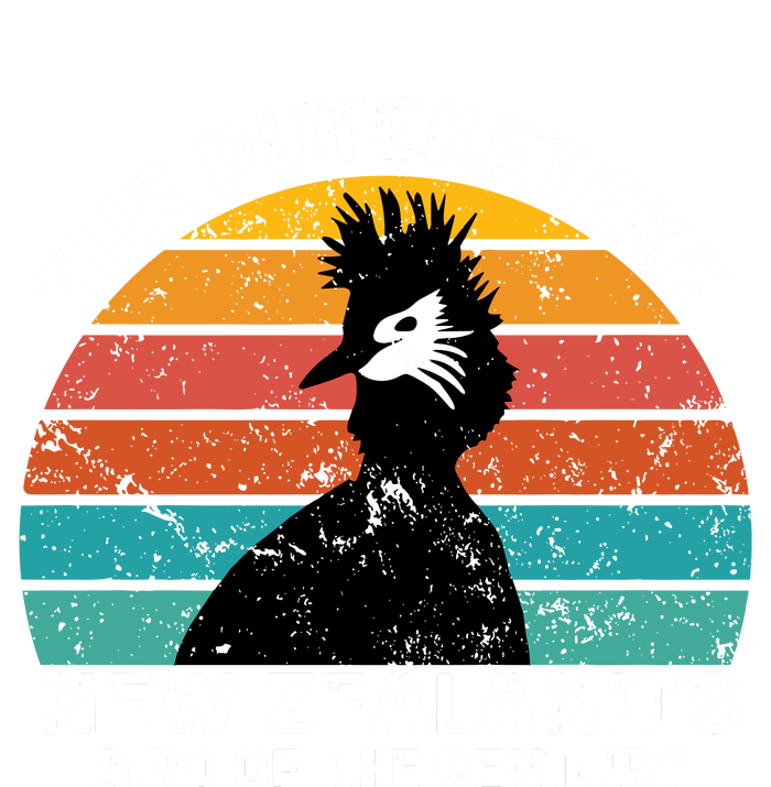 Funny Puteketeke New ZealandS Bird Of The Century Vintage Toddler Hoodie