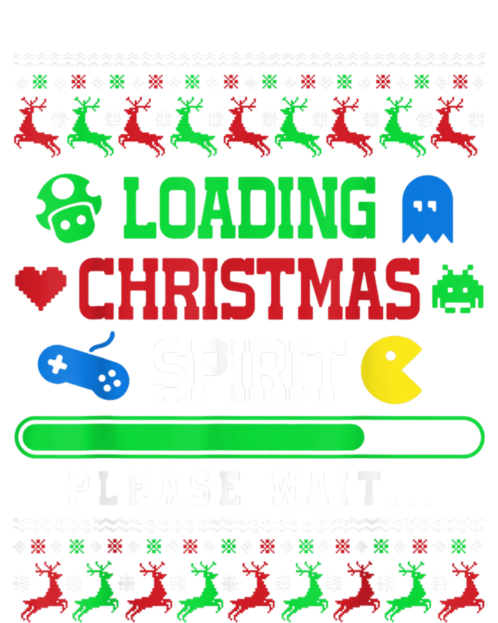 Loading Christmas Spirit Funny Ugly Sweater Christmas Squad Gift V-Neck T-Shirt