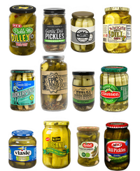 Vintage Canned Pickles Pickle Lovers Homemade Pickles T-Shirt