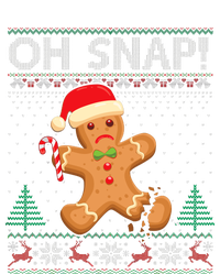 Gingerbread Man Cookie Ugly Sweater Oh Snap Christmas Long Sleeve Shirt