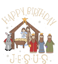 Nativity Happy Birthday Jesus Christmas Nativity Christian Tie-Dye T-Shirt