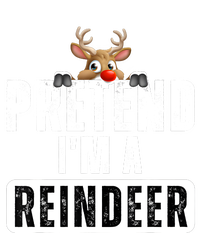 Pretend Im A Reindeer Easy Christmas Costume Magnet