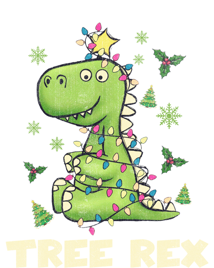 Tree Rex Christmas Tree Dinosaur Cute Xmas Gift T-Shirt