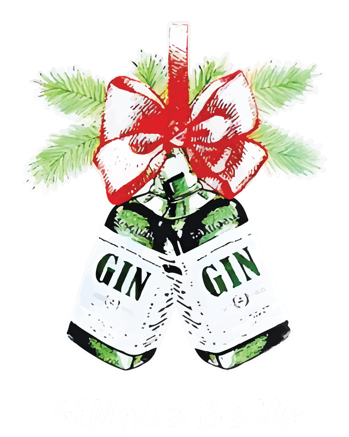 Gin Gingle Bells Christmas T-Shirt