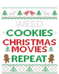 Weed And Cannabis Ugly Christmas Pajama Funny T-Shirt