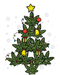 Weed Christmas Tree Xmas Pj 420 Cannabis Marijuana Pot Dry Zone Grid Polo