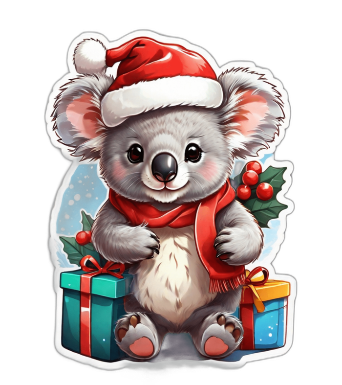 Christmas Koala Bear Hoodie